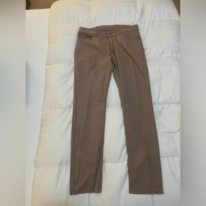 NWOT Peter Millar Khaki Corduroy pant. Size 35